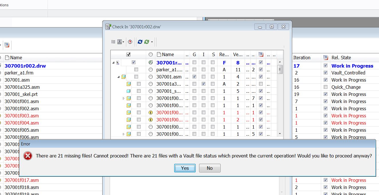 Creo Vault addin improvements Autodesk Community