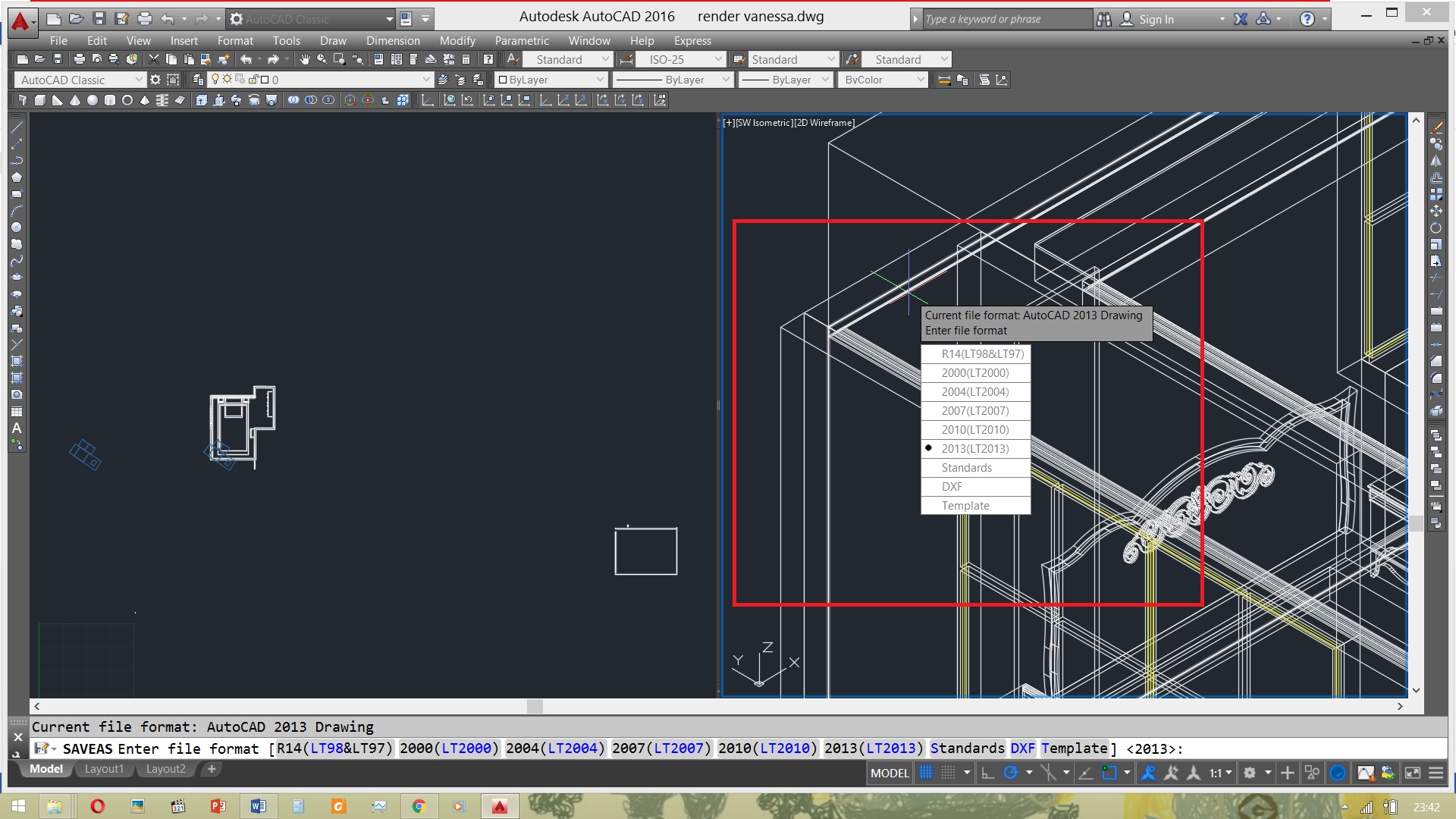 С каким расширением autocad сохраняет созданные чертежи