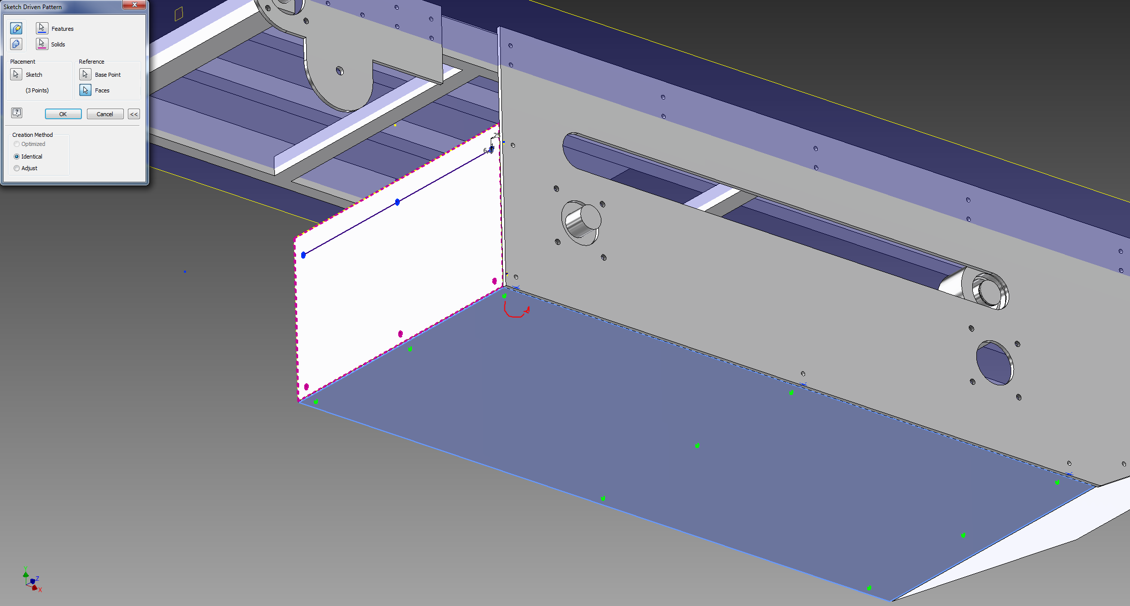 Solved: Sketch Driven Pattern Orientation - Autodesk Community