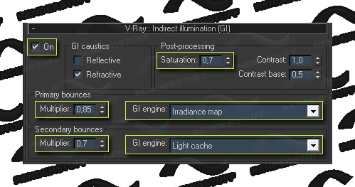 Solved: No Indirect Illumination menu on the vray render setup? - Autodesk  Community - 3ds Max