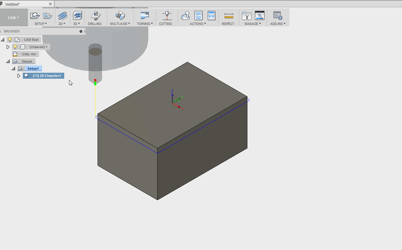 Chamfer millng Autodesk Community