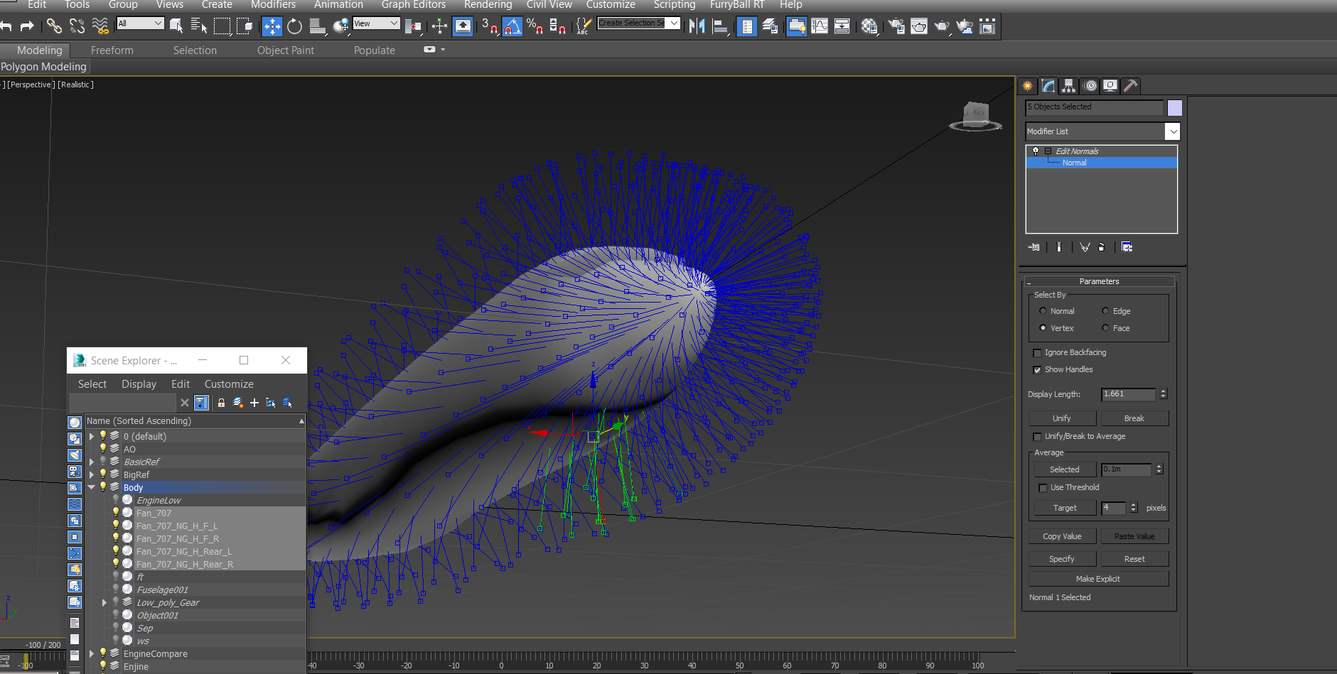 Solved: Polygons look not smooth after detachment.... - Autodesk Community  - 3ds Max