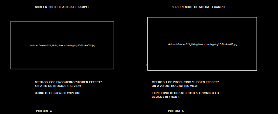 Solved: Hiding lines in overlapping 2D Blocks - AutoCAD