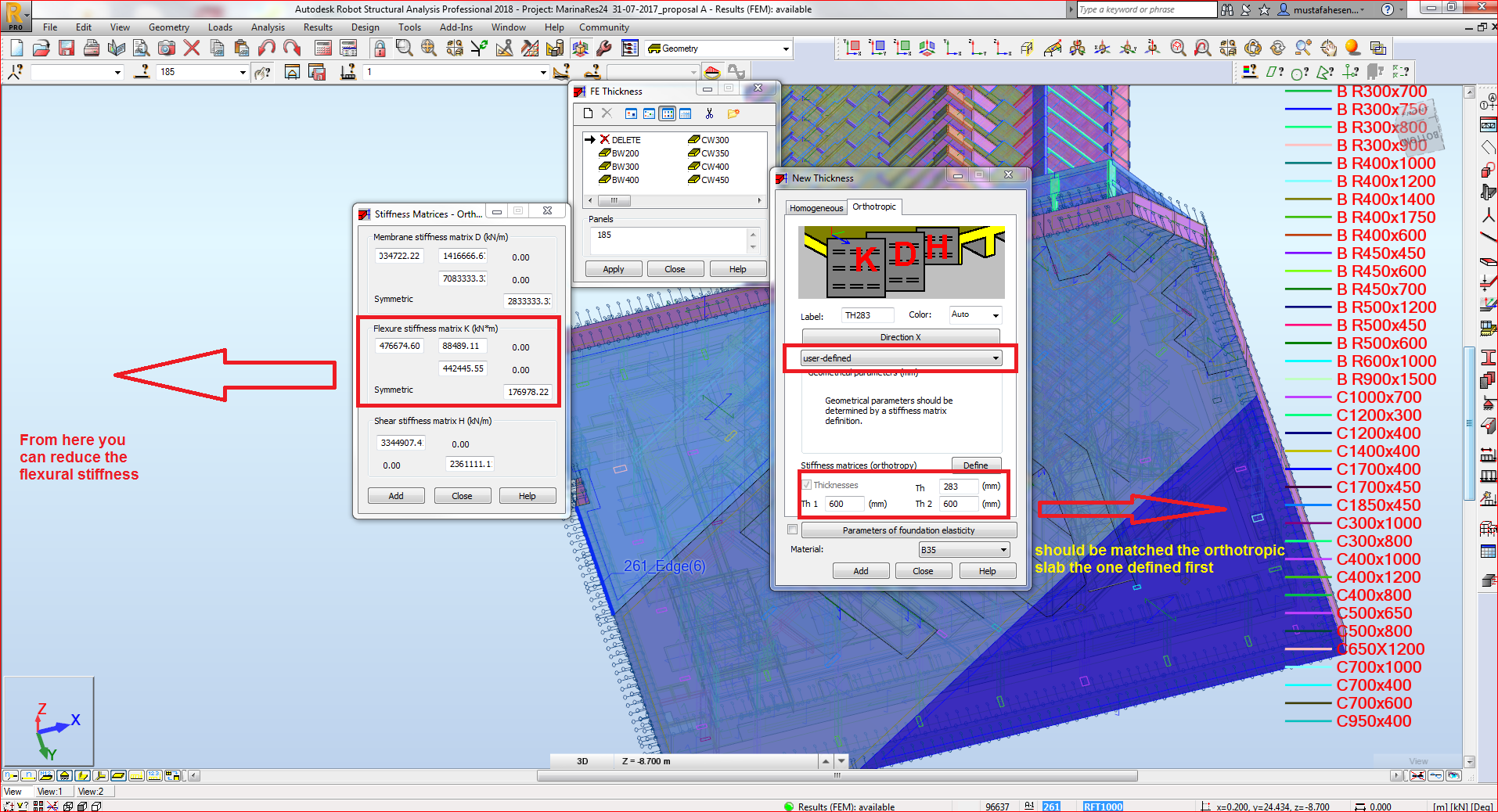 Solved: Reduction of (Ig) for orthotropic slabs - Autodesk Community - Robot  Structural Analysis Products