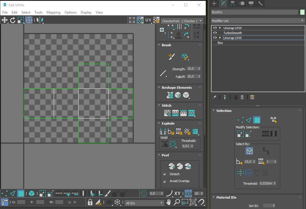 Solved: what happens with uvs after turbosmooth? - Autodesk Community