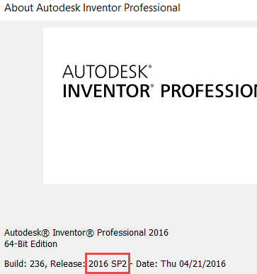 How much is Inventor 2016