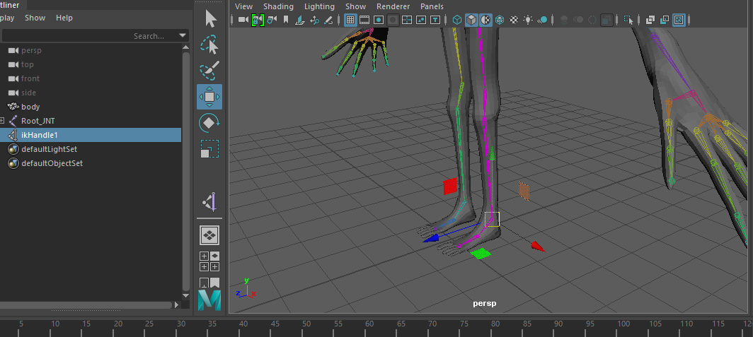 Solved: A huge problem with adding IK controls for my character rig ...