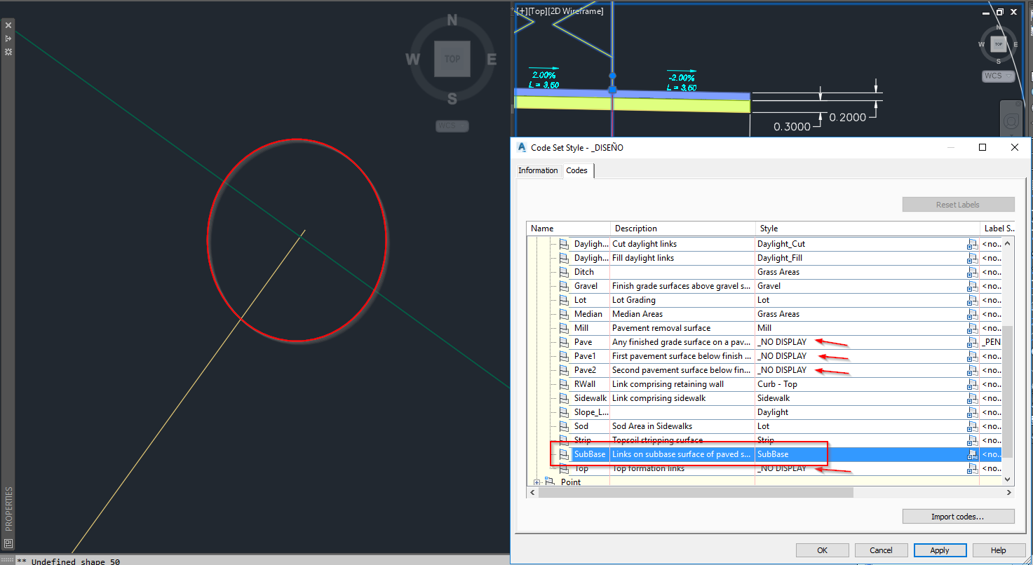 Links/Shapes/Codes don't line up? - Autodesk Community
