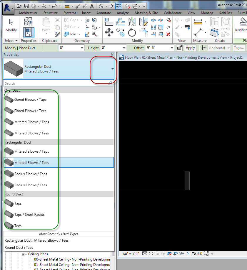 Duct System Connect Into Preferences - Autodesk Community