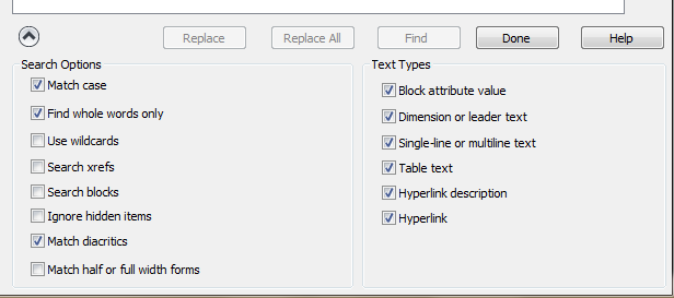 Solved: AutoCAD 2018 Find and Replace problem - Autodesk Community