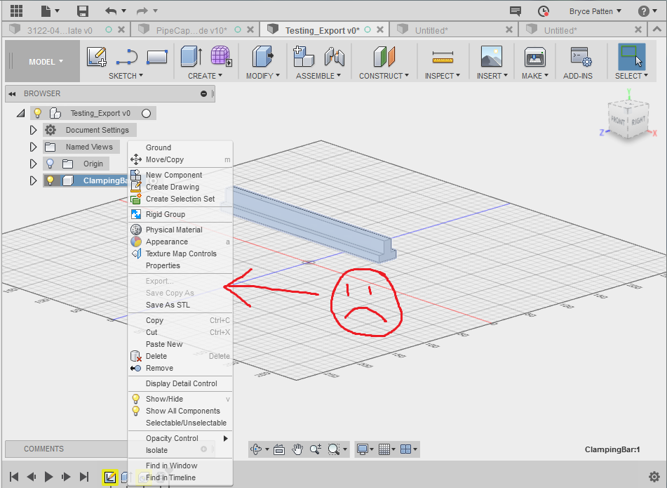 Save Copy As and Export greyed out? Autodesk Community