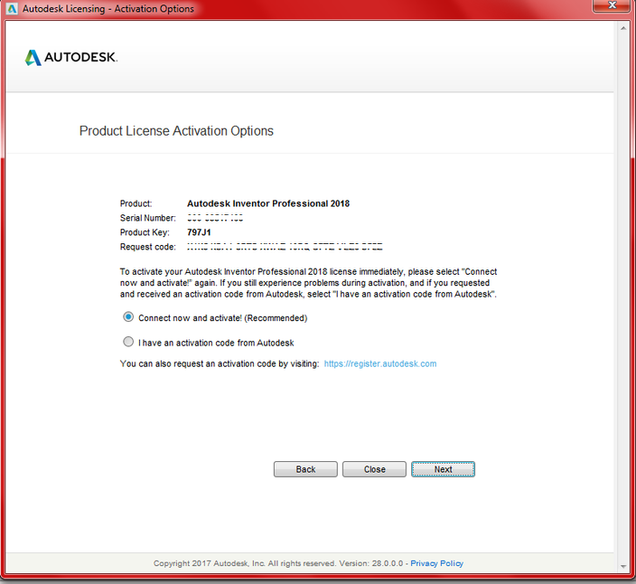 Autodesk Inventor Professional 2016 Activation Code