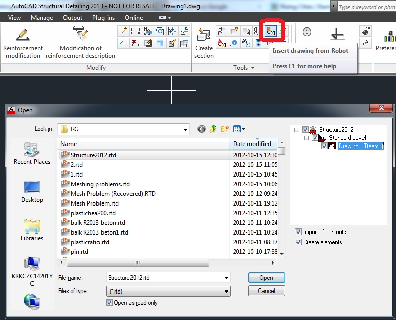 Solved: export drawings from robot 2012 to asd 2013 ?? - Autodesk Community