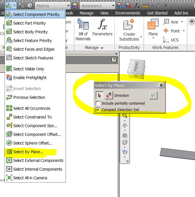 Solved Ilogic To Select By Plane Autodesk Community 8746