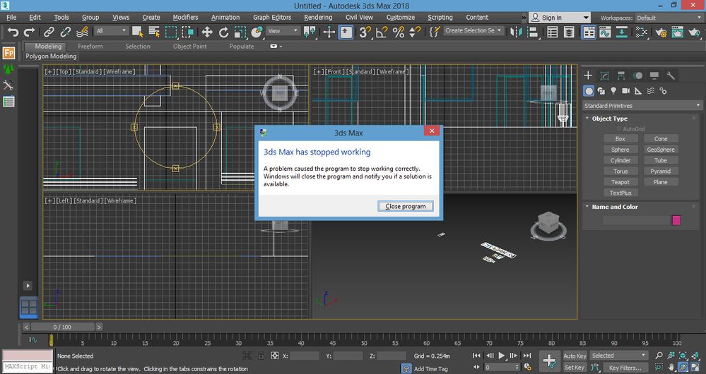 Archicad to 3ds max 2018 error???? - Autodesk Community - 3ds Max