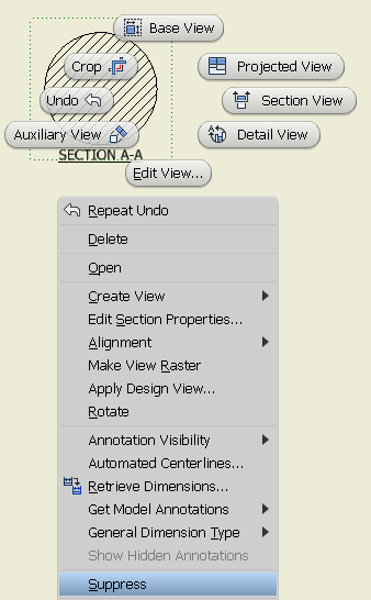 Place section view line without creating a view - Autodesk Community -  Inventor