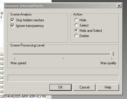 Removing interior objects of large complex assemblies - Autodesk Community