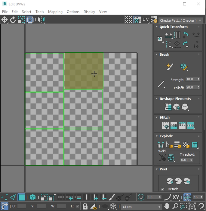 Improve UV Unwrap Editor Selection Preview - Autodesk Community