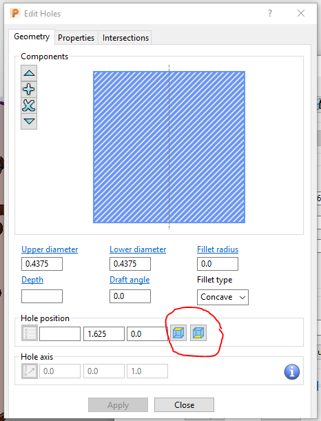 Solved: Hole Feature Set height change - Autodesk Community