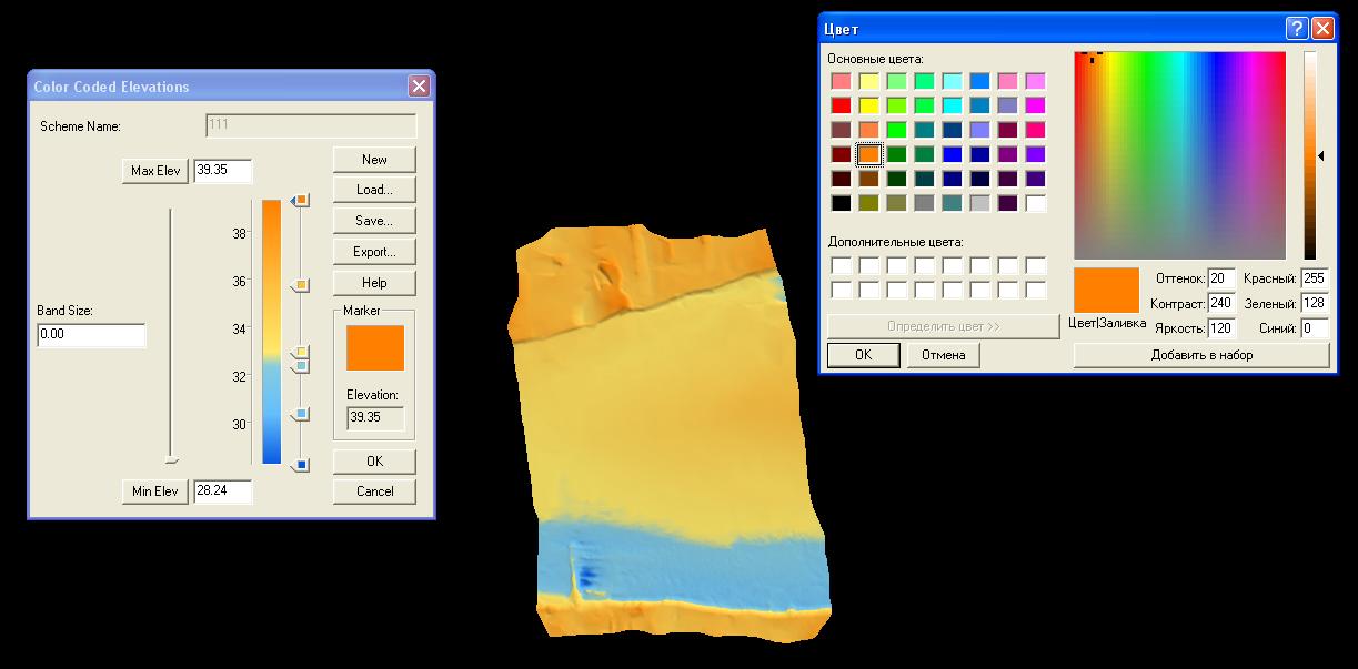 Contour Color Scheme Editing and MapThematicRamps.arm file - Autodesk ...