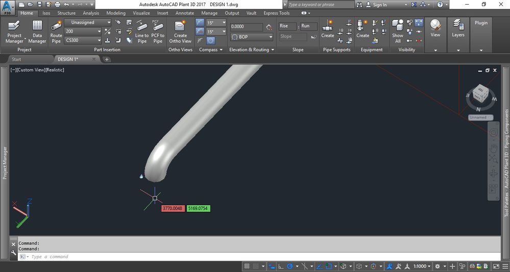 problem regarding ucs when connecting pipe fittings. - Autodesk Community