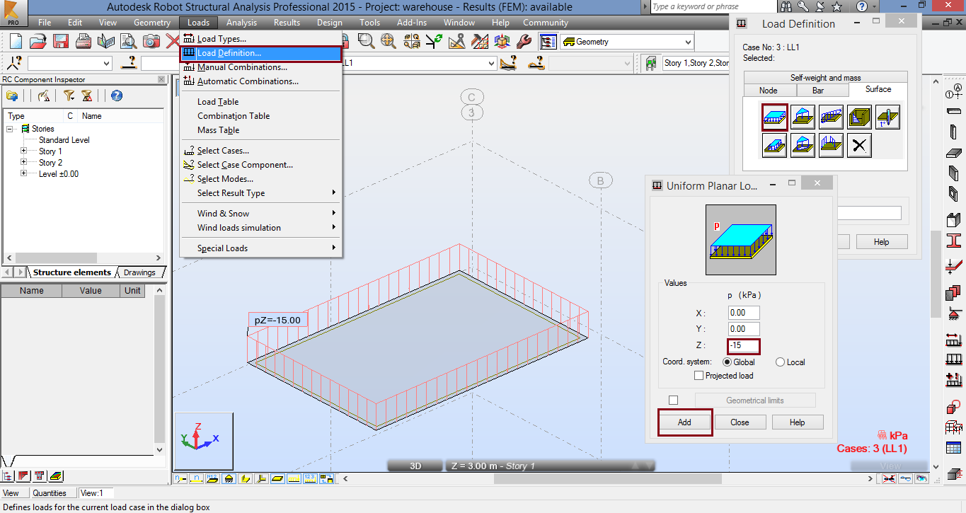 Solved Steel Beam Concrete Slab Autodesk Community Robot Structural Analysis Products