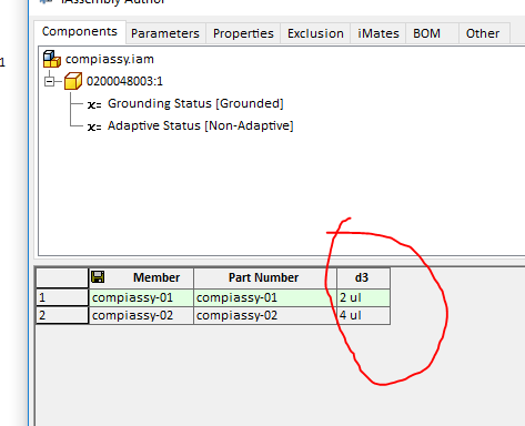 Solved: iAssembly BOM not being calculated? - Autodesk Community