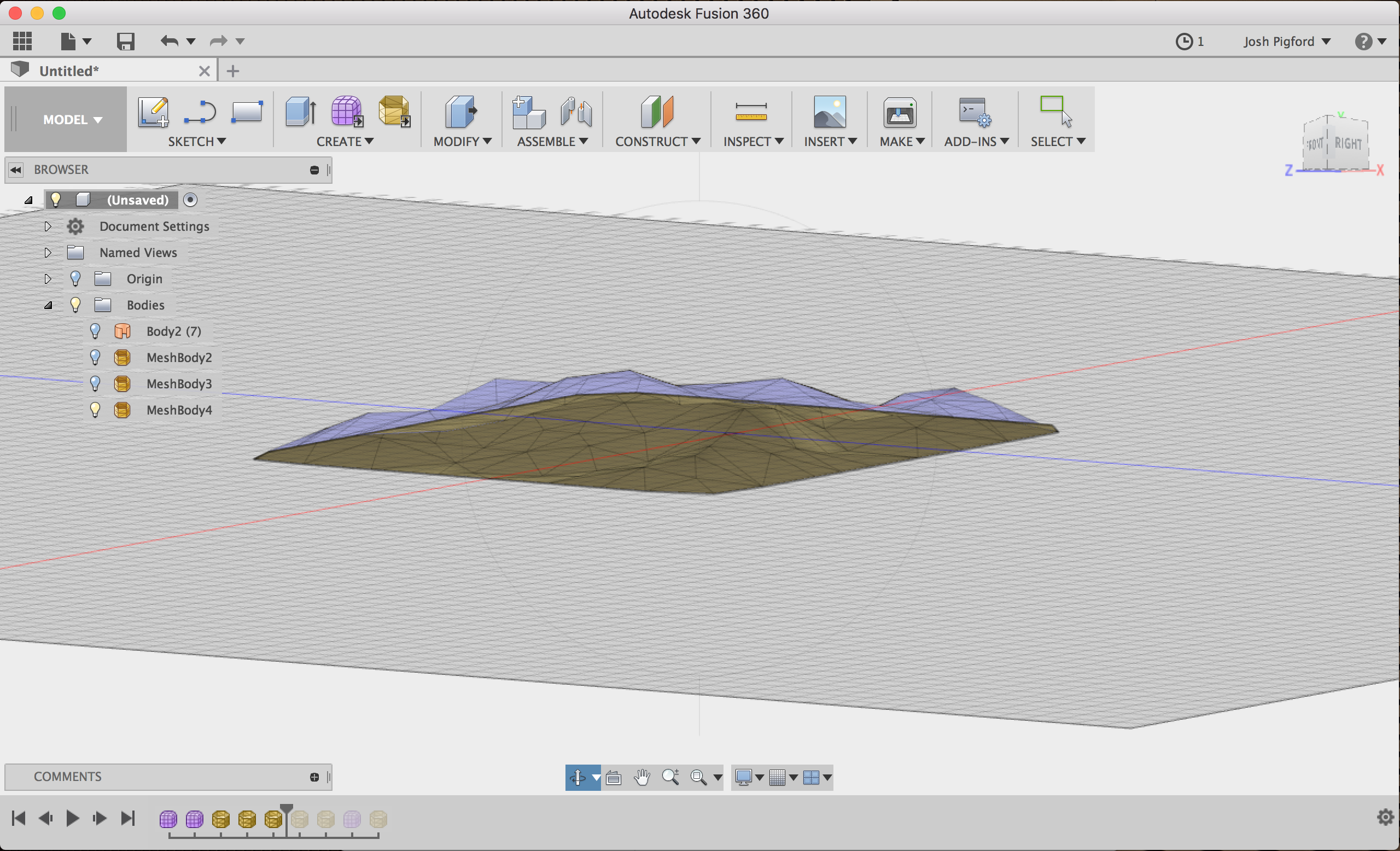 Solved: How to fill in mesh to make solid object? - Autodesk Community