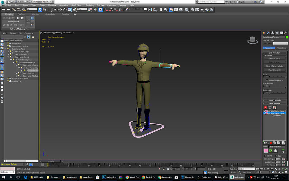 Solved: Export couple of animations from CAT Rig to Unity - Autodesk  Community - 3ds Max