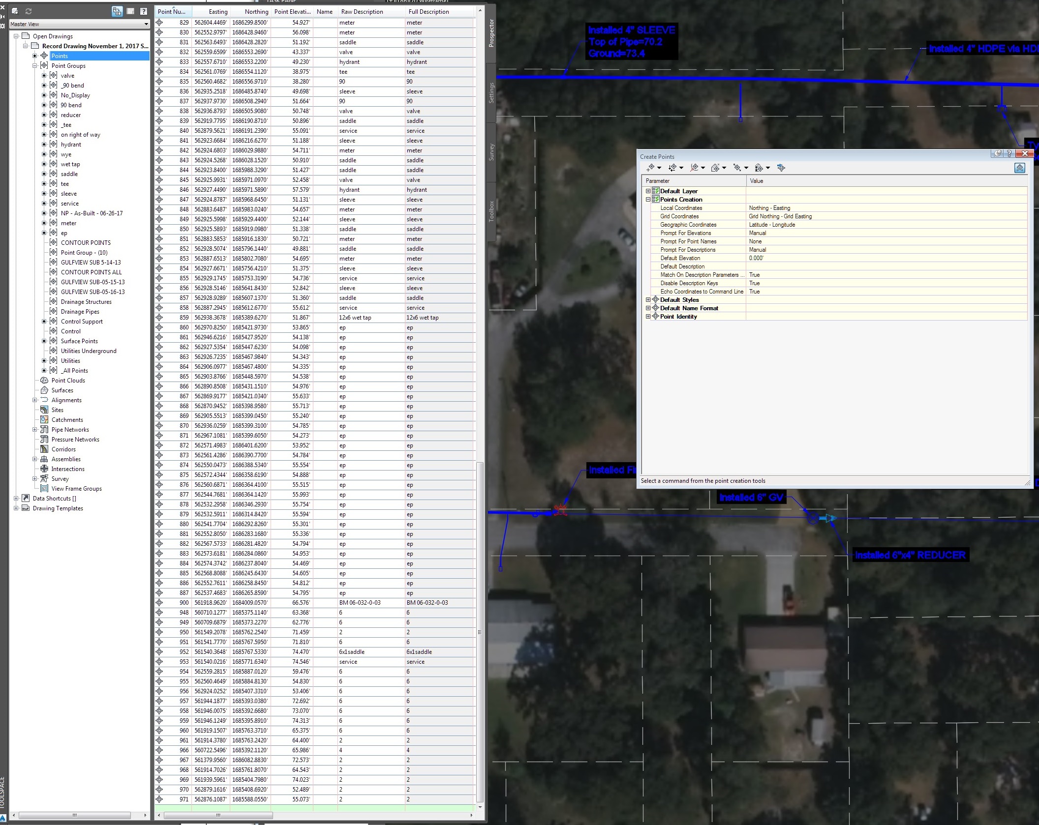 Solved Raw description does not match description in point text file