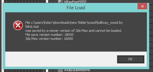 Solved: File cannot be loaded problem. - Autodesk Community - 3ds Max