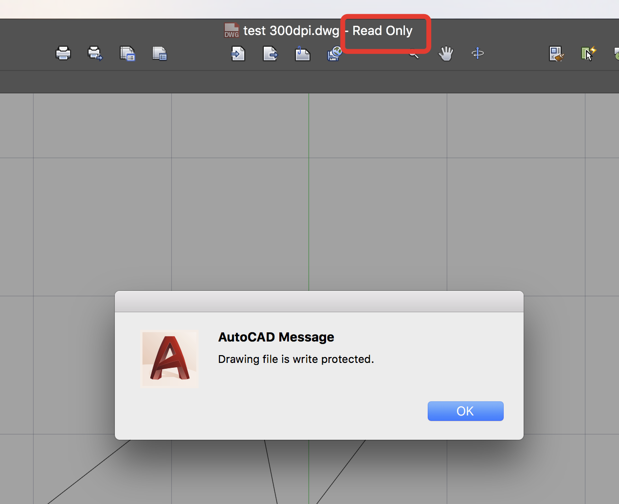 File Doesn T Open Read Only Autodesk Community Autocad For Mac