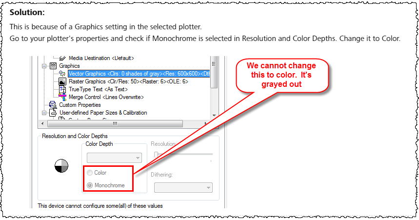 Plot Preview Black and White - Autodesk Community - AutoCAD