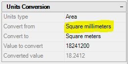 Convert from square mm to square m (mm2 to m2) - Very easy 