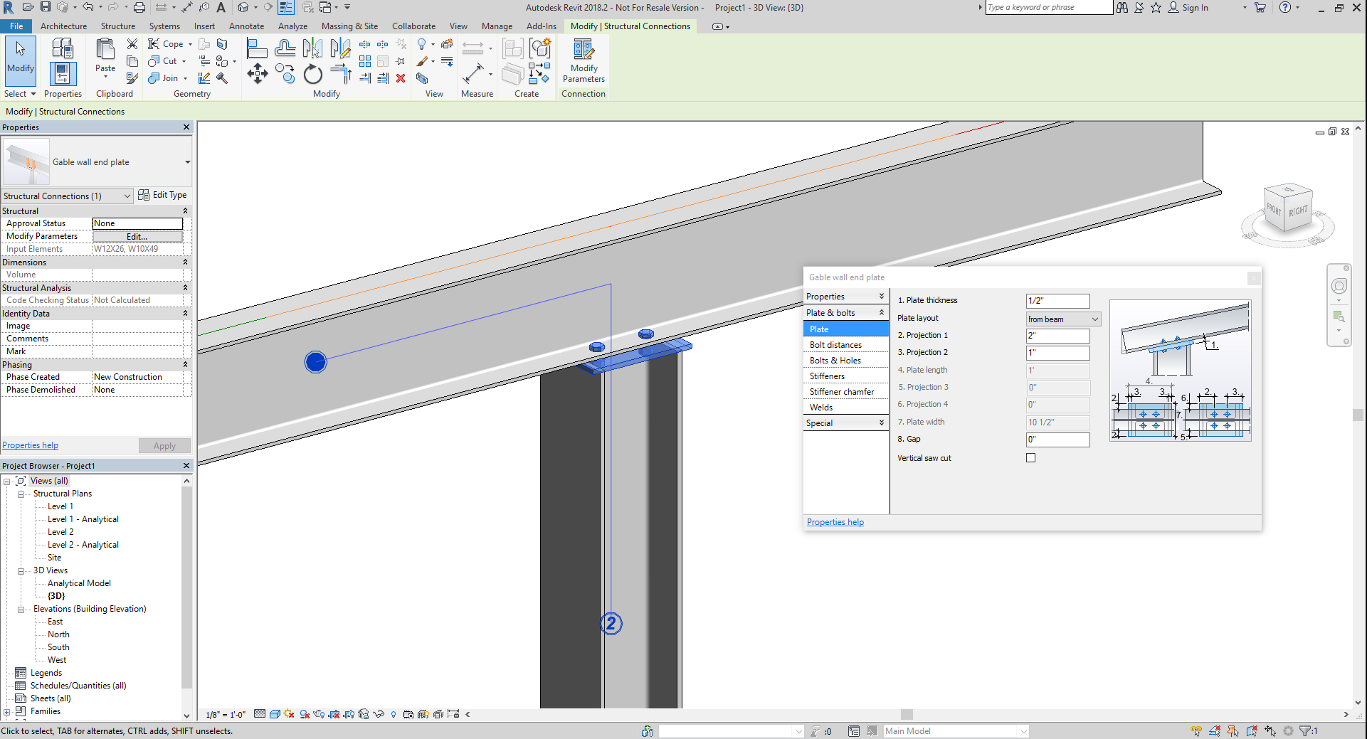 Revit содержит неправильную схему