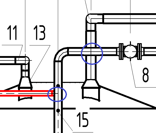 Создание трубопроводов с элементами по госту в autodesk inventor