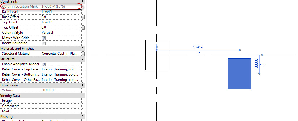 Solved: Column offset parameters - Autodesk Community