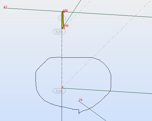 Connection of bracing to column is disappeared