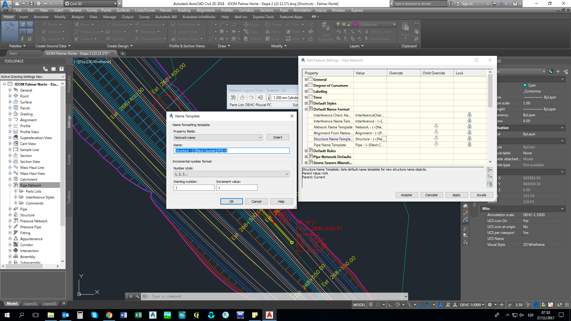 Structure Name Template Default - Autodesk Community