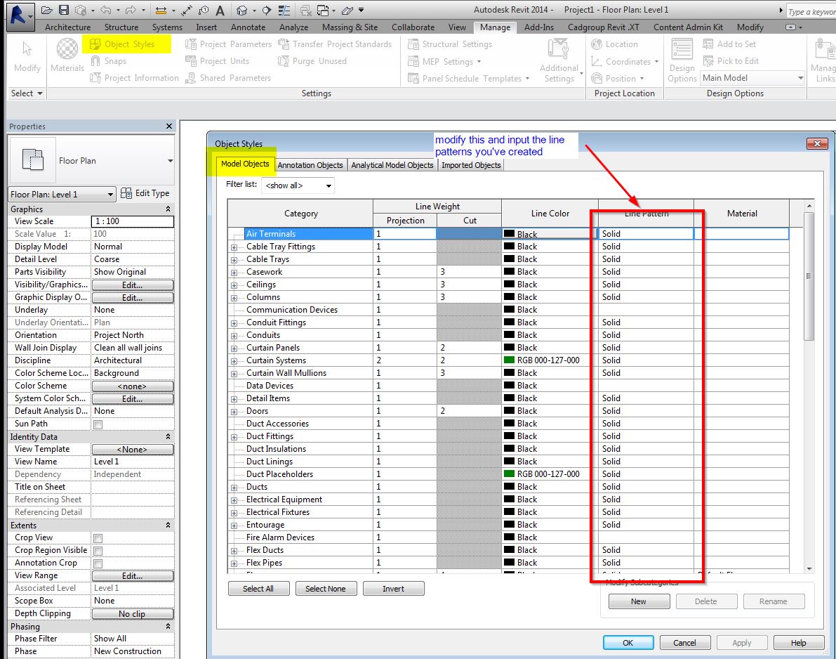 Line Type Scale Option In Revit Autodesk Community