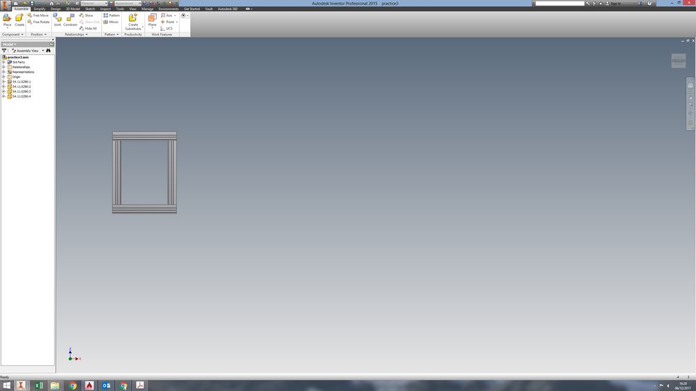 Step file comes as iam not itp