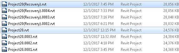 Restoring recovery file of non-workshared file - Autodesk Community