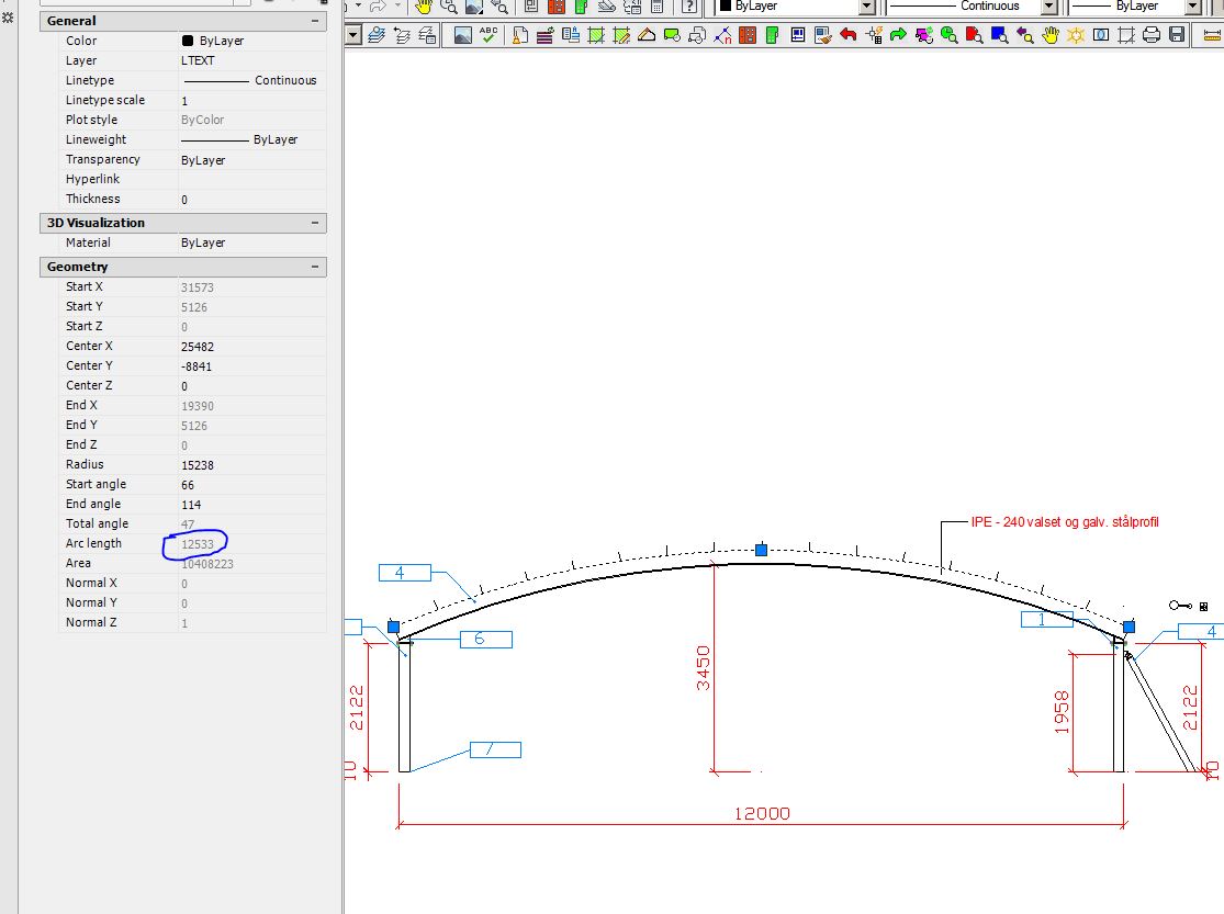 Solved: Want to measure along an arc - autocad 2014 - Autodesk ...