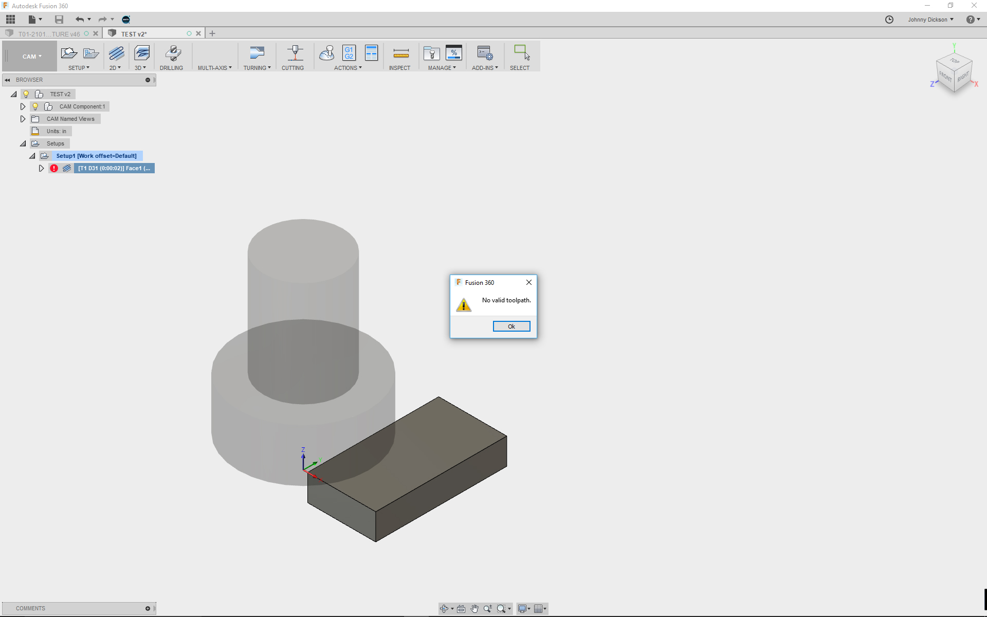 Solved: Bug: CAM issues in latest version - Autodesk Community