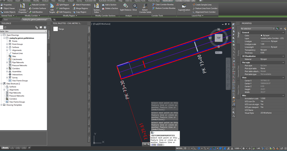 Solved: Corridor surface boundary is not working - Autodesk Community