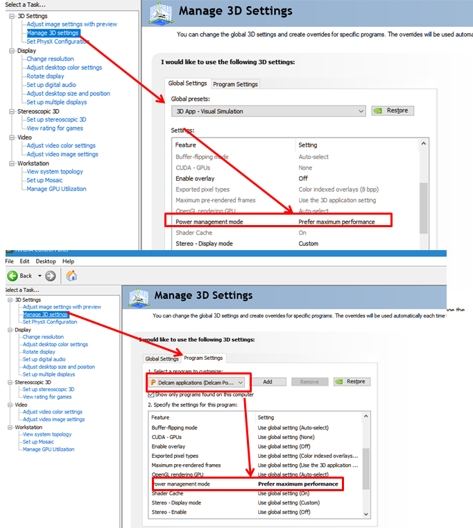 解決済み Nvidia Settings Optimization Autodesk Community Powermill