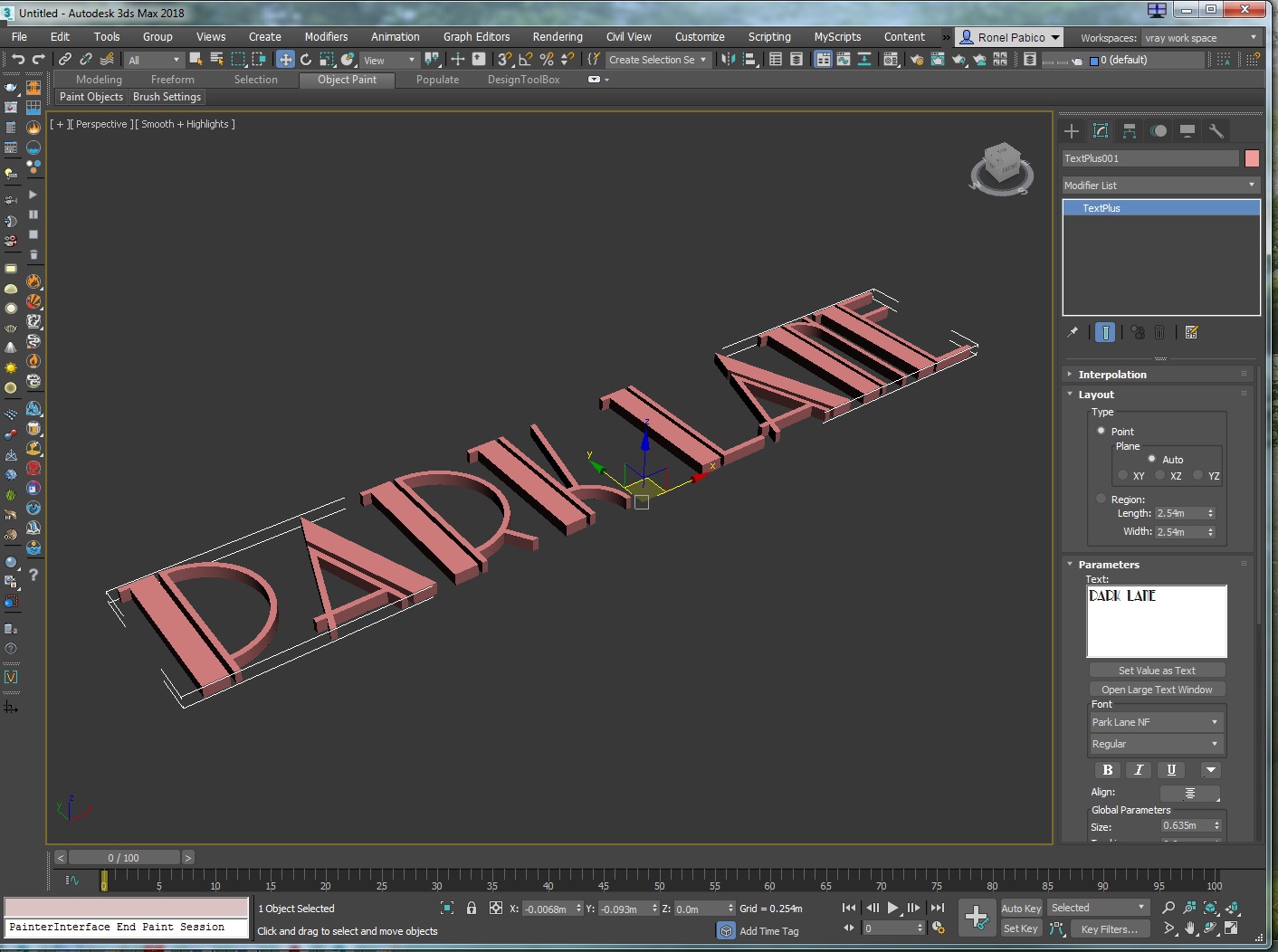 Textplus primitive can't read a font but Spline text can - Autodesk  Community - 3ds Max