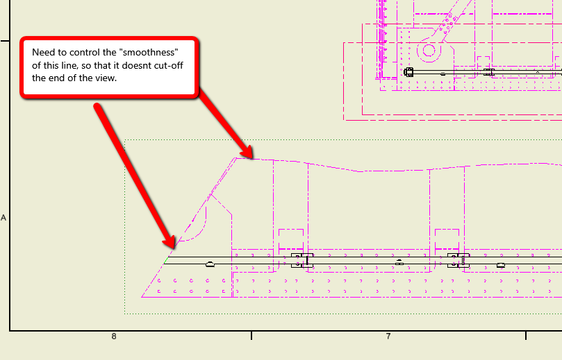 Detail View Break Lines - What controls the scale? - Autodesk Community