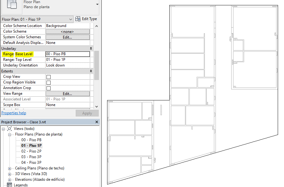 Solucionado: visualizacion paredes en otros niveles - Autodesk Community -  International Forums