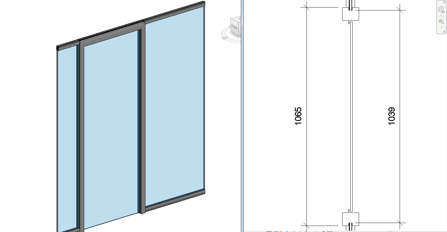 Curtain Wall Fixed Door Widths Autodesk Community Revit Products